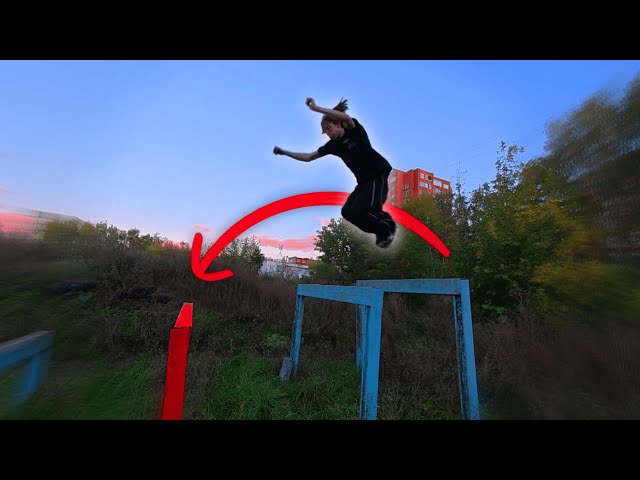 SCARY PRECISION JUMP - Back to street parkour