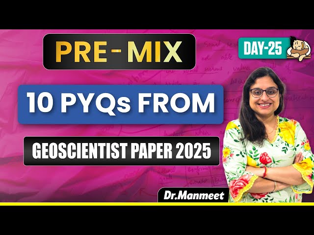 10 Environment PYQs from Geoscientist Exam | Environment Previous Year Questions Explained for UPSC