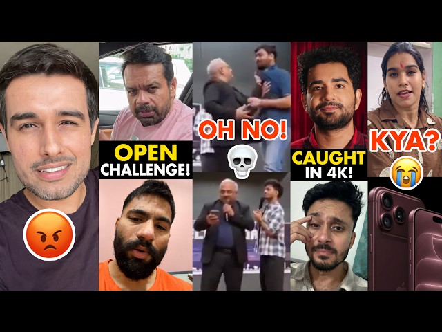Flying Beast’s OPEN CHALLENGE… 😨, Professor Vs Student, Samay Raina Gets Caught, Dhruv Rathee…