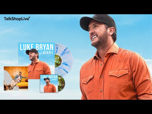Luke Bryan | Signs with TalkShopLive