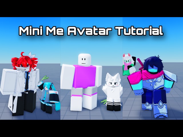 How to make Mini Me Avatar (Full Tutorial)