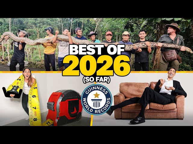 Best World Records of 2026 (so far!) | Guinness World Records