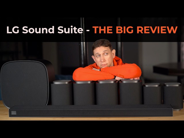LG Sound Suite Surround Sound System Review: 13.1.6 Dolby Atmos Flex Connect Tested!