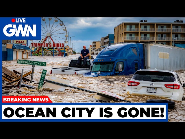 POWERFUL NOR'EASTER HITS OCEAN CITY – Coastal Flooding Still Rising (Latest Updates)