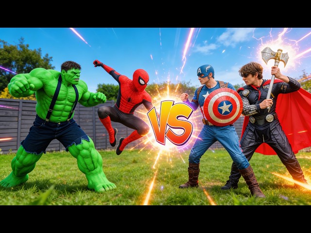 Hulk VS The Avengers
