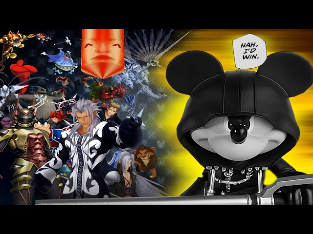 Can Mickey Mouse solo the entire KH2FM Boss Roster?