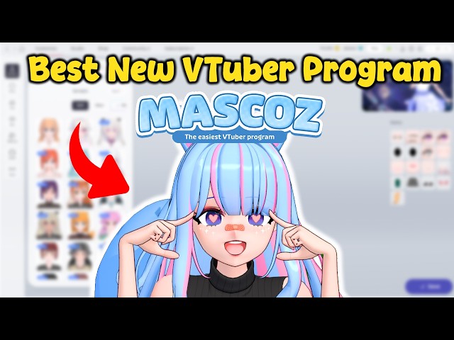 You Can Become a VTuber for FREE and Start Streaming in 15 Minutes (MASCOZ Full Tutorial)