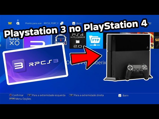 The PS3 emulator has arrived on PlayStation 4