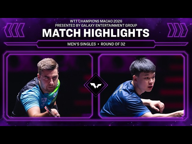 Darko Jorgic vs Feng Yi-Hsin | MS R32 | #WTTMacao 2026