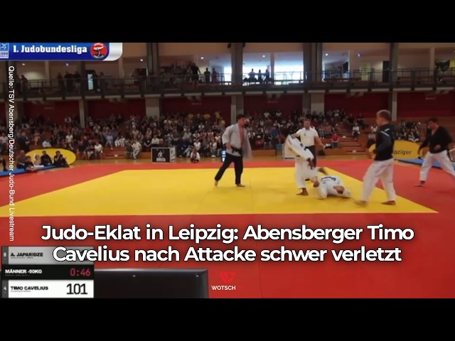 Judo Scandal in Leipzig: Abensberg's Timo Cavelius Seriously Injured After Attack