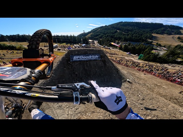 Asa Vermette's EPIC WINNING POV from Red Bull Hardline BC