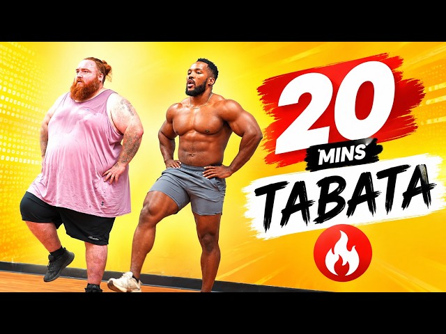 20 MIN TABATA WORKOUT 🔥 Full Body HIIT for Weight Loss