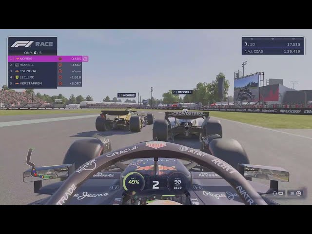 F1 25: F1 World GP • Mexico City, Mexico | PS5 4K 60FPS HDR 🇵🇱