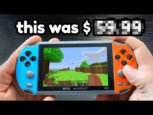 I bought knock-off game consoles. it was awful