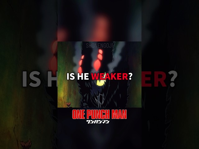 Has Overgrown Rover actually gotten weaker? #anime #onepunchman #manga #opm #powerscaling #garou #ok