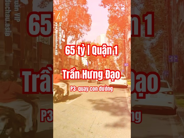 Nhà phố Trần Hưng Đạo, Quận 1 | 74.6m2 | 10x7.3m | DTS: 326.7m2 | 5T | HĐT: 100tr/tháng | giá: 65 tỷ