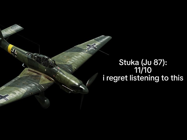 ranking WW2 plane sounds by scariness