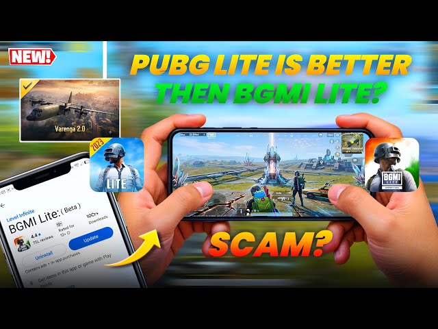 PUBG MOBILE LITE vs BGMI LITE 😱 Is BGMI LITE Really Made For Low-End Devices?