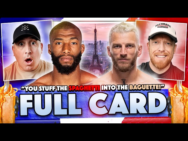 UFC Paris: Hooker vs. Parnasse FULL CARD Predictions and Bets