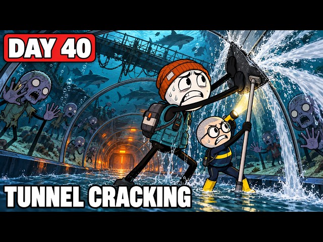Zombie Outbreak: 40 Days Trapped In An Aquarium