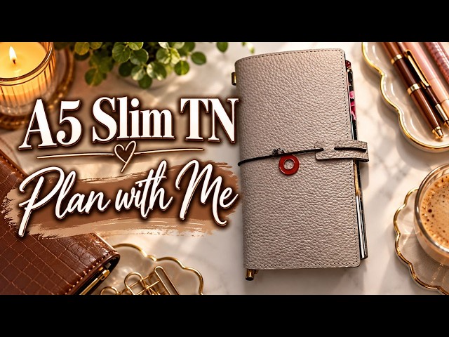 A5 SLIM TN PLAN WITH ME | NOVEMBER 2-8