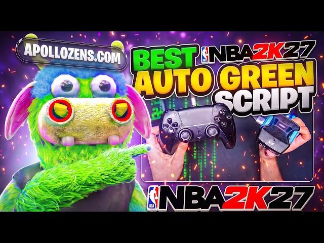 BEST NBA 2K27 Cronus Zen Script for AUTOGREEN - PS5/XBOX/PC