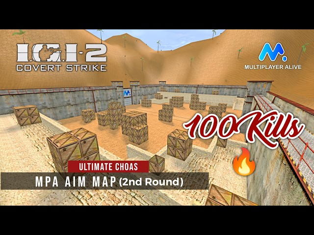 IGI 2 Multiplayer Gameplay (2026) | MPA Aim Map (2nd Round) | Ultimate Choas | MPA X LITE