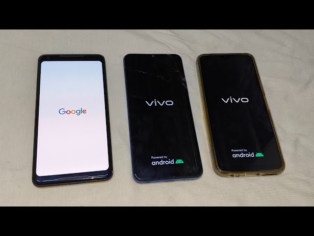 Google Pixel 2 vs Vivo Y21 vs Vivo Y31 Reboot Speed Test