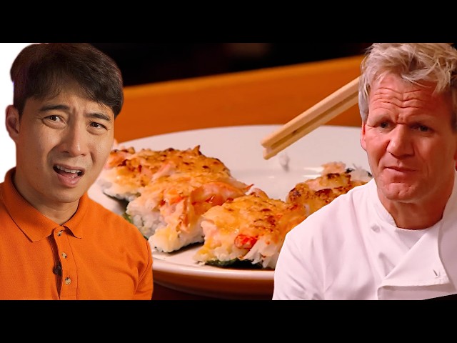 Uncle Roger Hate Sushi Pizza (Kitchen Nightmares)