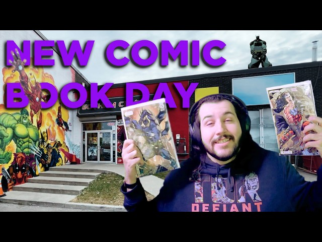 Absolute Batman 25 & Absolute Wonder Woman 25 + Comic Shop Haul | New Comic Book Day Vlog
