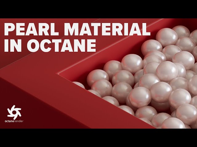 SECRET to Pearl Material: Cinema 4D & Octane TUTORIAL