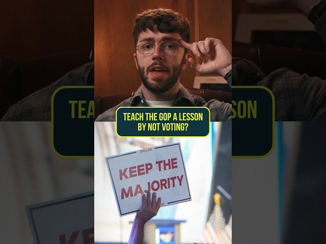Teach the GOP a Lesson by Not Voting?