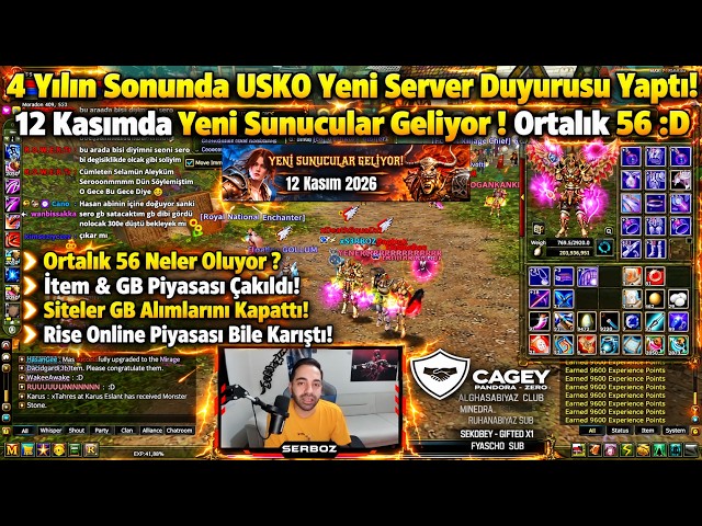 SERBOZ | It’s Finally Here After 4 Years, USKO Is Launching a New Server on November 12th | Total...