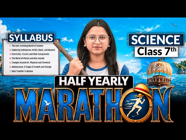 Class 7 Science  in One Shot | Half Yearly Marathon | Ankita Ma'am