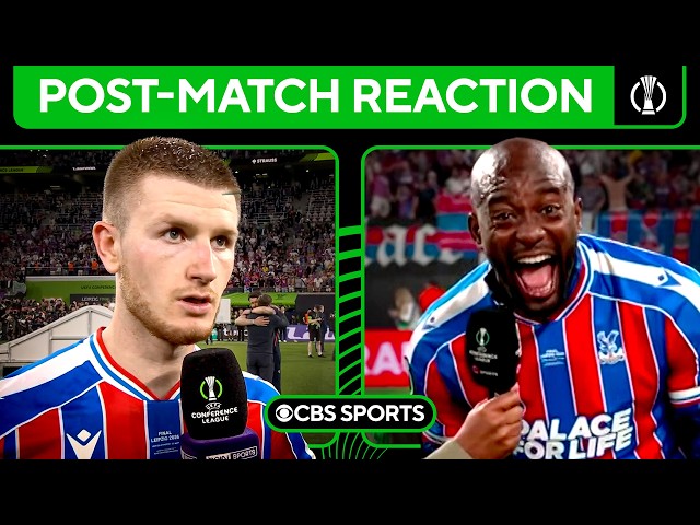 Mateta & Wharton on Crystal Palace winning the UEFA Conference League