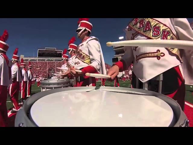 UNL-Glenn Korff School of Music-On the Field with Cornhusker Marching Band