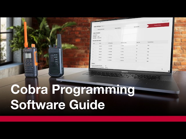 Cobra Radio Programming Software Guide