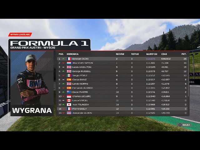 F1 2023: F1 World GP - Spielberg, Austria | PS5 4K 60FPS HDR RT 🇵🇱