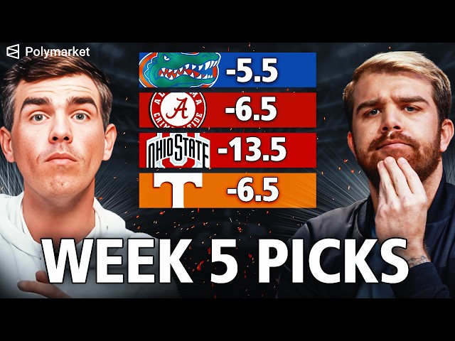 CFB Week 5 BEST PICKS and BIGGEST UPSETS