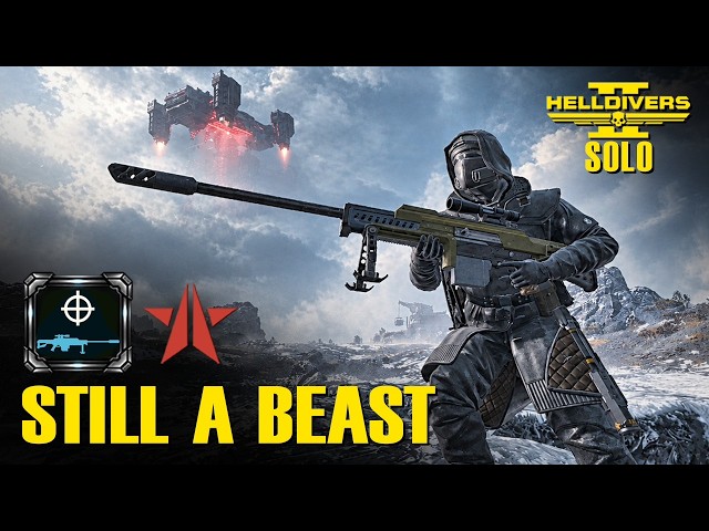 Helldivers 2 – New Snipers Are Cool, But the APW-1 Still Slaps | Solo Deathless | Super Helldive