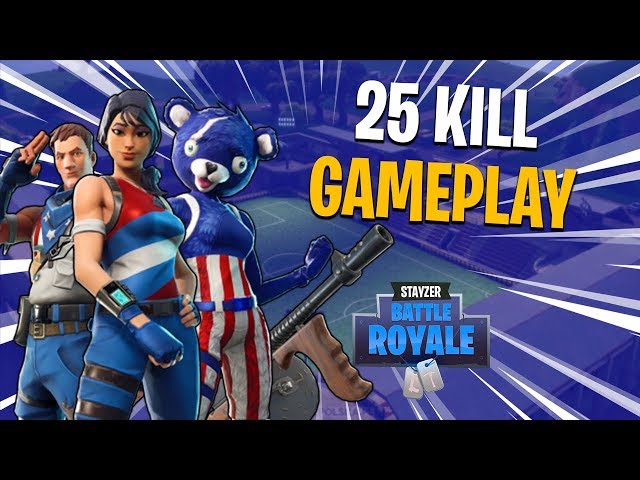 🔥 25 KILL Gameplay Runde!! mit neuer Waffe.. 🔥 Fortnite