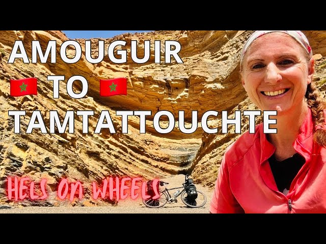 I cycled EVERY METRE Up This High Atlas Pass! Into A Hail Storm | Morocco Travel, Africa Bike Tour 