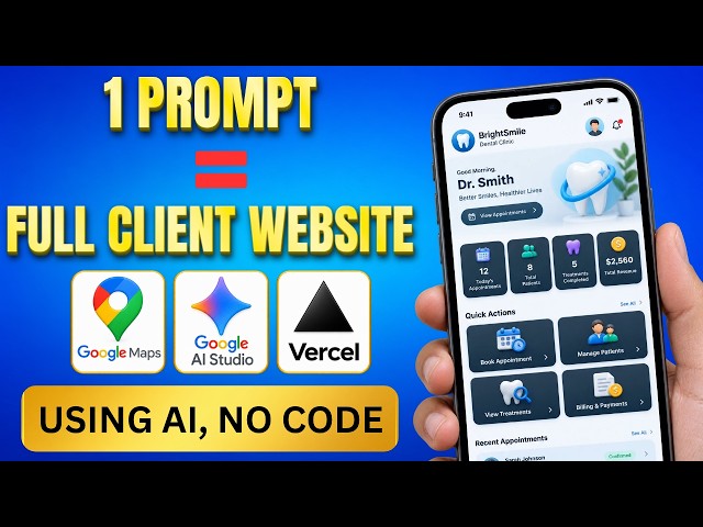 Build & Sell Full-Stack Website + Admin Panel using AI (Hindi)