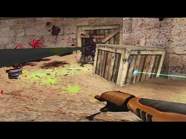Counter-Strike 1.6 Zombie Mod | Lasermines | H.E.V. Suit