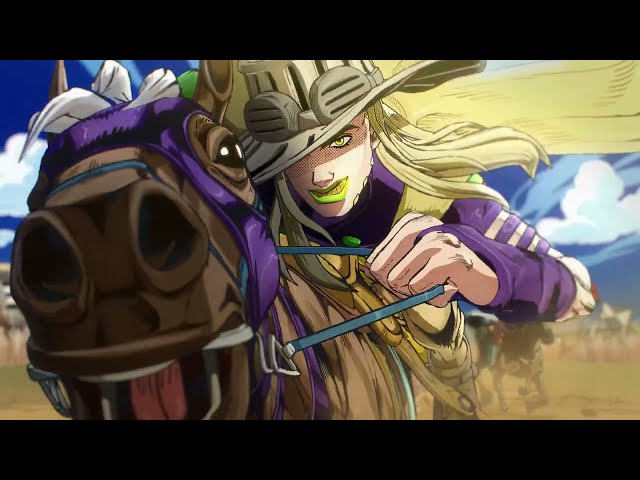 Steel Ball Run OP - 「SPIN」 [4K 60FPS]