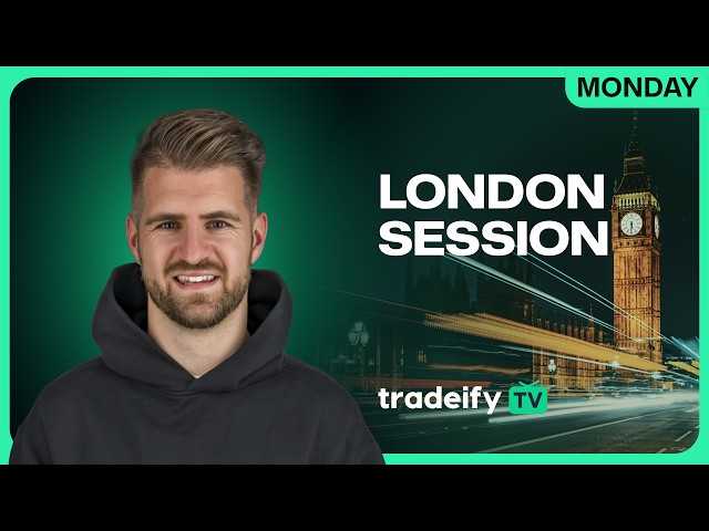 LONDON SESSION LIVE! | Tradeify TV | MONDAY 9/21/26