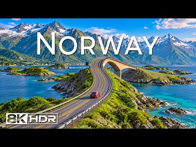 Norway 8K UHD | Land of the Fjords – Majestic Mountains, Crystal Waters & Arctic Wilderness