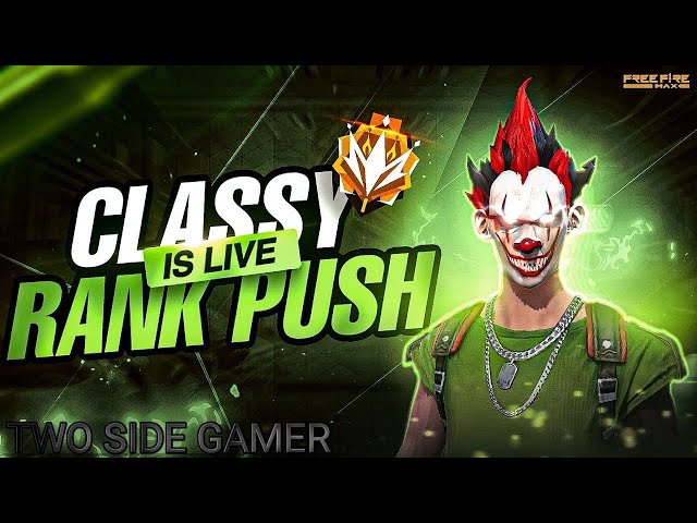 🔴 [LIVE] FREE FIRE BR RANK PUSH TO GRANDMASTER 🏆 Today's Goal: 10+ Booyahs