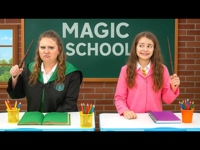 Ruby and Bonnie in the Wizardry School Story