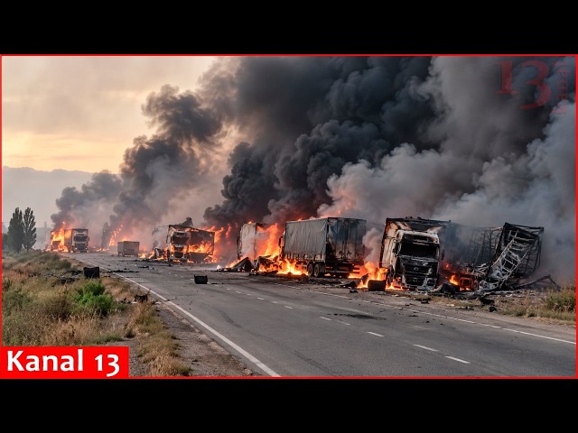 Russian logistics crushed in occupied territories - Ukrainian strikes trigger explosions and fires